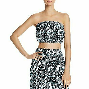 Aqua Hollie Crop Top - Aztec print, Size Medium