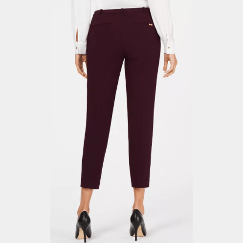Calvin Klein Womens Highline Skinny Ankle Pants, Size 4P