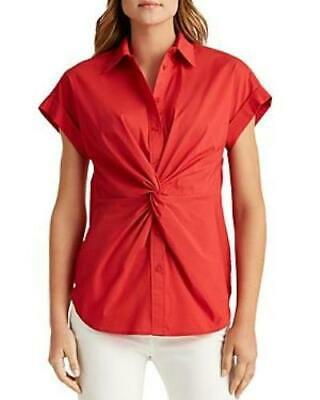 Lauren Ralph Lauren Twisted Shirt,Size Small