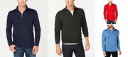 Club Room Mens Quarter-Zip Sweater