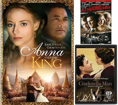 Drama DVD 3 Pack, Anna and the King and All the Kings Men