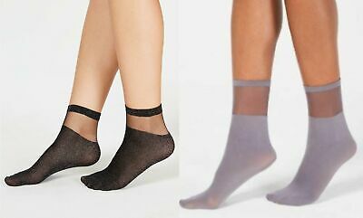 I.n.c. Sheer Fashion Ankle Socks, Lot of 2pairs
