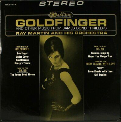 Ray Martin Goldfinger And Other Music From James Bond Thrillers LP