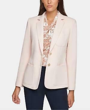 Tommy Hilfiger Patch Pocket Two-Button Blazer, Size 2