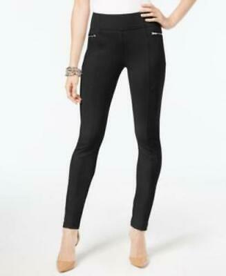 Inc Curvy-Fit Skinny Moto Pants, Size 2Short