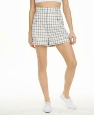 Danielle Bernstein Plaid Shorts, Size 12