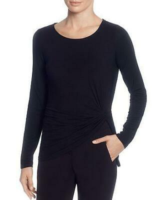 T Tahari Womens Twist Long Sleeves Blouse-Size Small