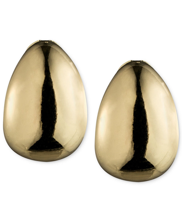 Anne Klein Gold-Tone Clip on Stud Earrings
