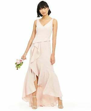 Adrianna Papell Crepe Cascade Gown, Choose Sz/Color