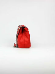 Nine West Dayne Shoulder Bag, Fiery Red/silver