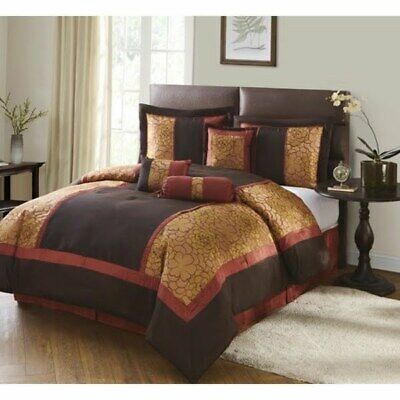 Grand Avenue Sibyl 7-Piece Bedding Comforter Set, Queen