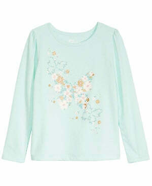 Epic Threads Toddler Girls Butterfly Flower T-Shirt, Various Sizes