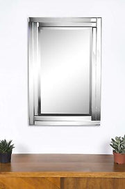 Ren-Wil MT1285 Ava Wall Mount Mirror by Jonathan Wilner, 35 by 24-Inch