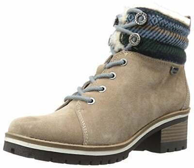 Anne Klein Sport Women’s Langstyn Suede Snow Boots, Dark Natural, 7.5 m Us