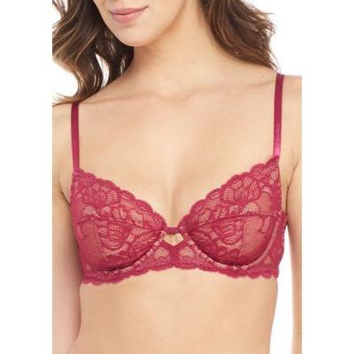 Calvin Klein Seductive Comfort with Lace Full Coverage Bra QF1741,Size 32C