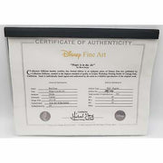 Disney Fine Art Magic is in the Air by Bret Iwan Certificate of Authenticity