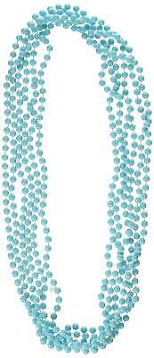 Beistle 50569-LB 6-Pack Light Blue Baby Shower Beads, 33-Inch