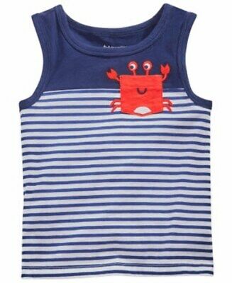 First Impressions Toddler Girls Tank Top with Crab Pocket, Size  4T