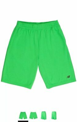 New Balance Big Boys' Solid Athletic Shorts, Vivid Cactus, Size 18/20/ XL