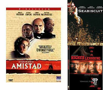 Drama DVD Bundle:Higher Learning, Seabiscuit Amistad