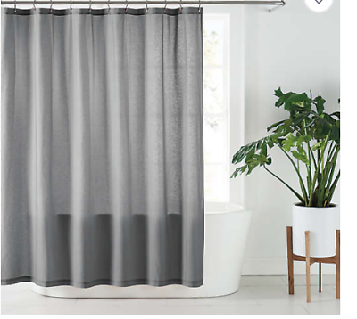 Nestwell™ Solid Hemp Shower Curtain 72” L x 72” W