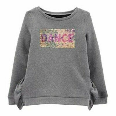 Carter's Girls Flip-Sequin Fleece Sweatshirt, Various Sizes