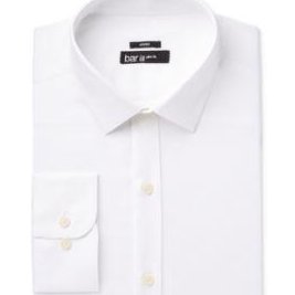 Bar III Mens Slim-Fit Stretch Dress Shirt