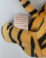 Ty Beanie Baby Rare 1995 Stripes the Tiger Collectible With Errors