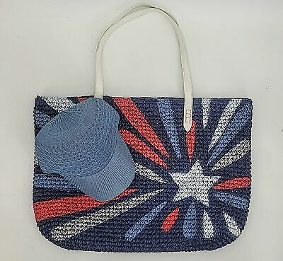 International Concepts Womens Limited Edition 4th of July Tote/Hat Combo