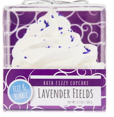 Fizz & Bubble Bubble Bath Cupcake, Lavender