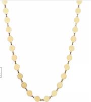 Giani Bernini Polished Disc Link 18 Inches Chain Necklace
