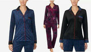 DKNY Notch-Collar Pajama Top