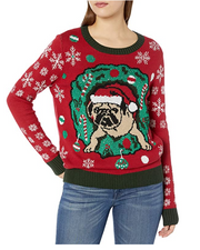 Ugly Christmas Sweater Company Womens Assorted Pullover Xmas Sweater,Size XL