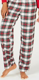 Family Pajamas Womens Holiday Plaid Pajama Pants XL