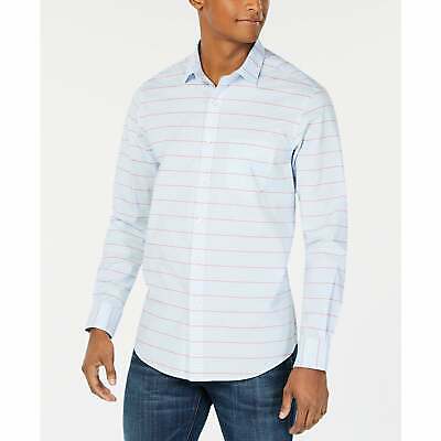 Club Room Mens Horizontal Stripe Shirt