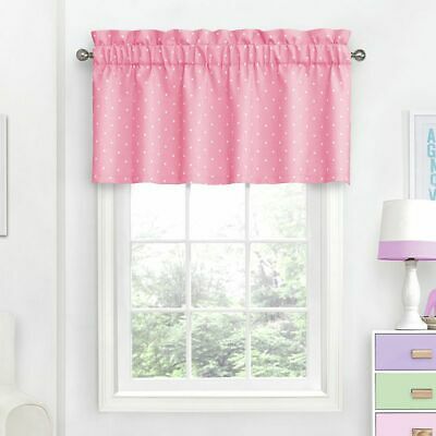 Eclipse Dots Print 42 x 18 Window Valance