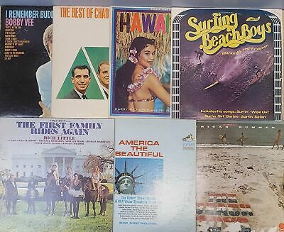 Vintage Americana Hits Vinyl 7 Album Collection