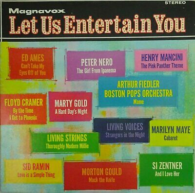 Magnavox Let Us Entertain You Vinyl LP Various Artists