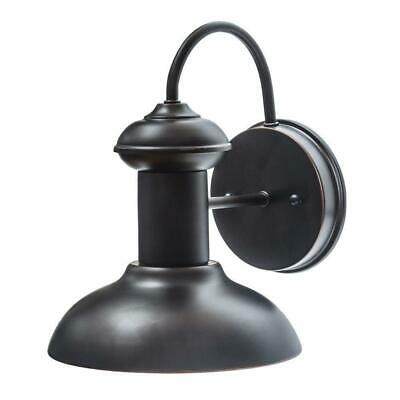 Globe Electric Martes Indoor/Outdoor Wall Sconce Light 10in. Oil Rubbed Bronze