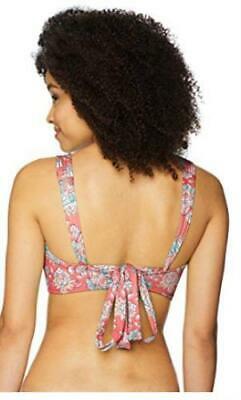 Coco Reef Womens Floral Underwire Bikini Swim Top, Size 32/34C