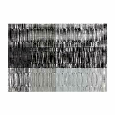 Kraftware EveryTable Bamboo Placemat in Silver/Black (Set of 12)