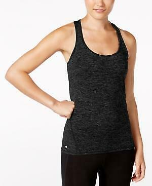 Ideology Womens Rapidry Heathered Racerback Performance Tank Top