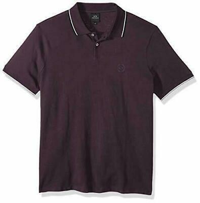 A|X Armani Exchange Mens Short Sleeve Polo Shirt, Size Small