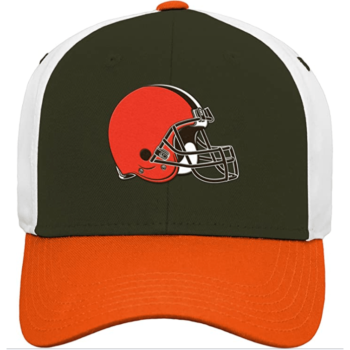 Cleveland Browns Hat Cap Youth Large 12/14 Kids NFL with Adjustable Strap