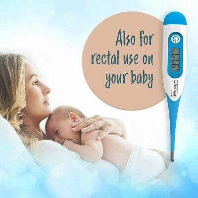 iProven Oral Thermometer for Fever - Adult Fever Thermometer - Readings in 10-2