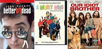 Comedy DVD 3 Pack, Our Idiot Brother, Better Off Dead, a Mighty Wind