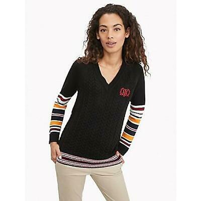 Tommy Hilfiger Womens Contrast Trim Embroidered , Choose Sz/Color
