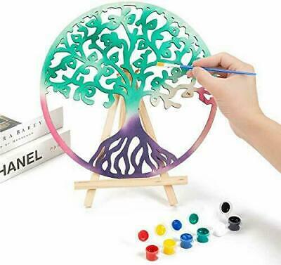 Simurg Round Tree of Life Wooden Wall Art Wall Hanging Decor Art Home Decoration