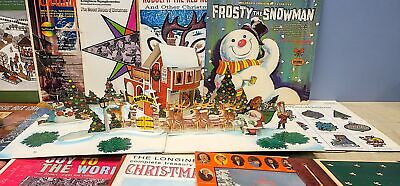 Vinyl LP Vintage Christmas Mega Collection, 17 Albums and Popup Display