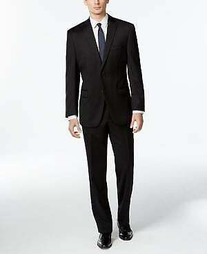 Calvin Klein Mens Modern-Fit Two Button Formal Suit, Size 38R/32W